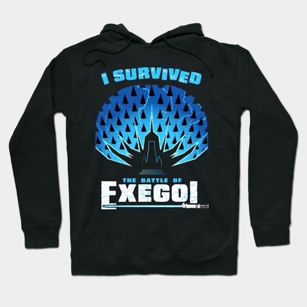 I survived the lightning Hoodie by DCLawrenceUK